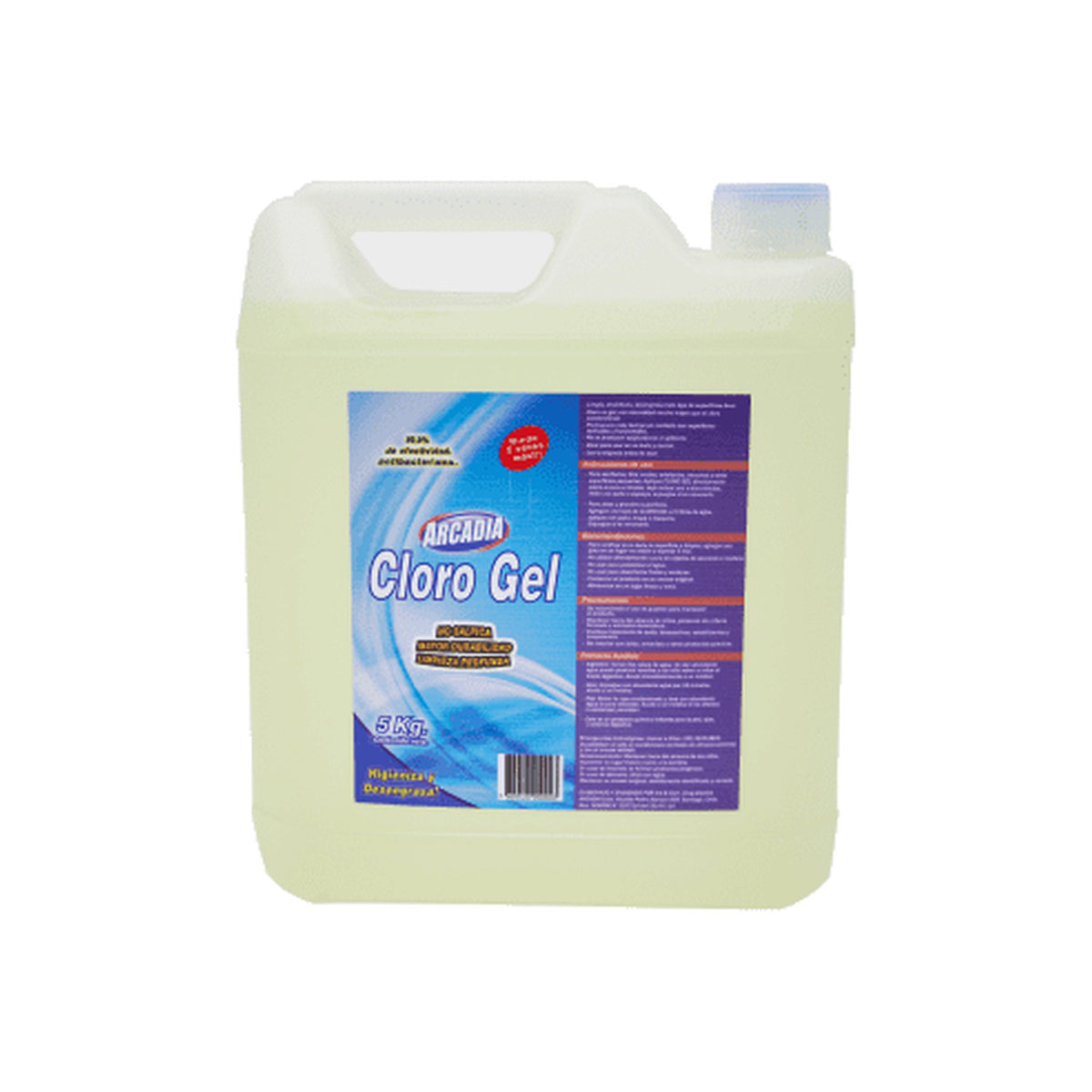ARCADIA CLORO GEL TRADICIONAL 5KG