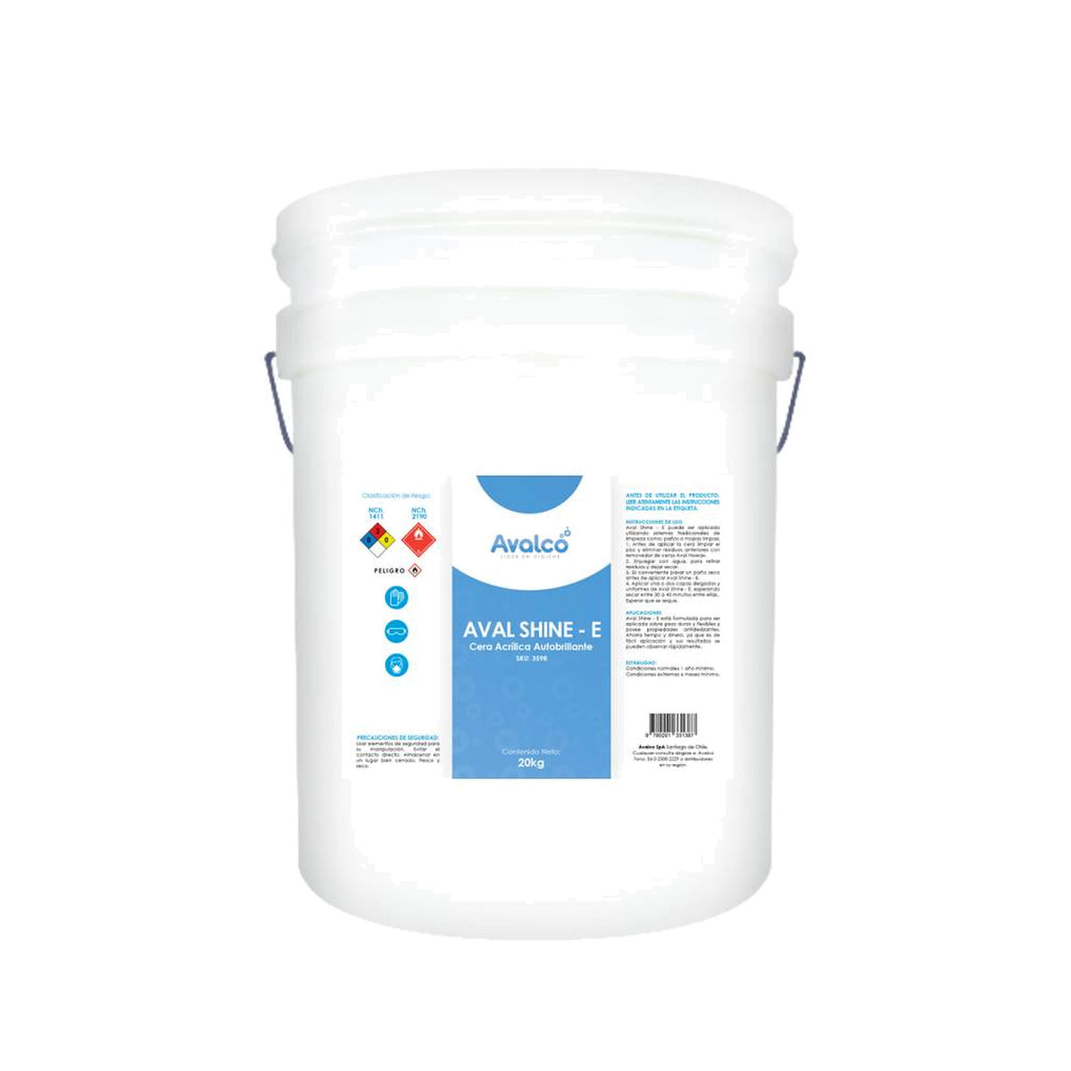 AVALCO AVALSHINE CERA ACRÍLICA 20 L
