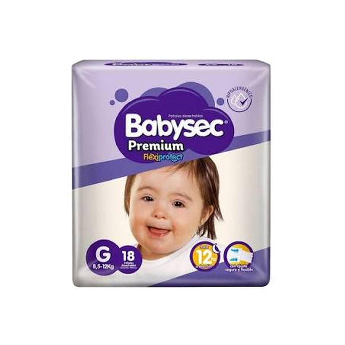 BABYSEC PAÑALES 18 U TALLA G