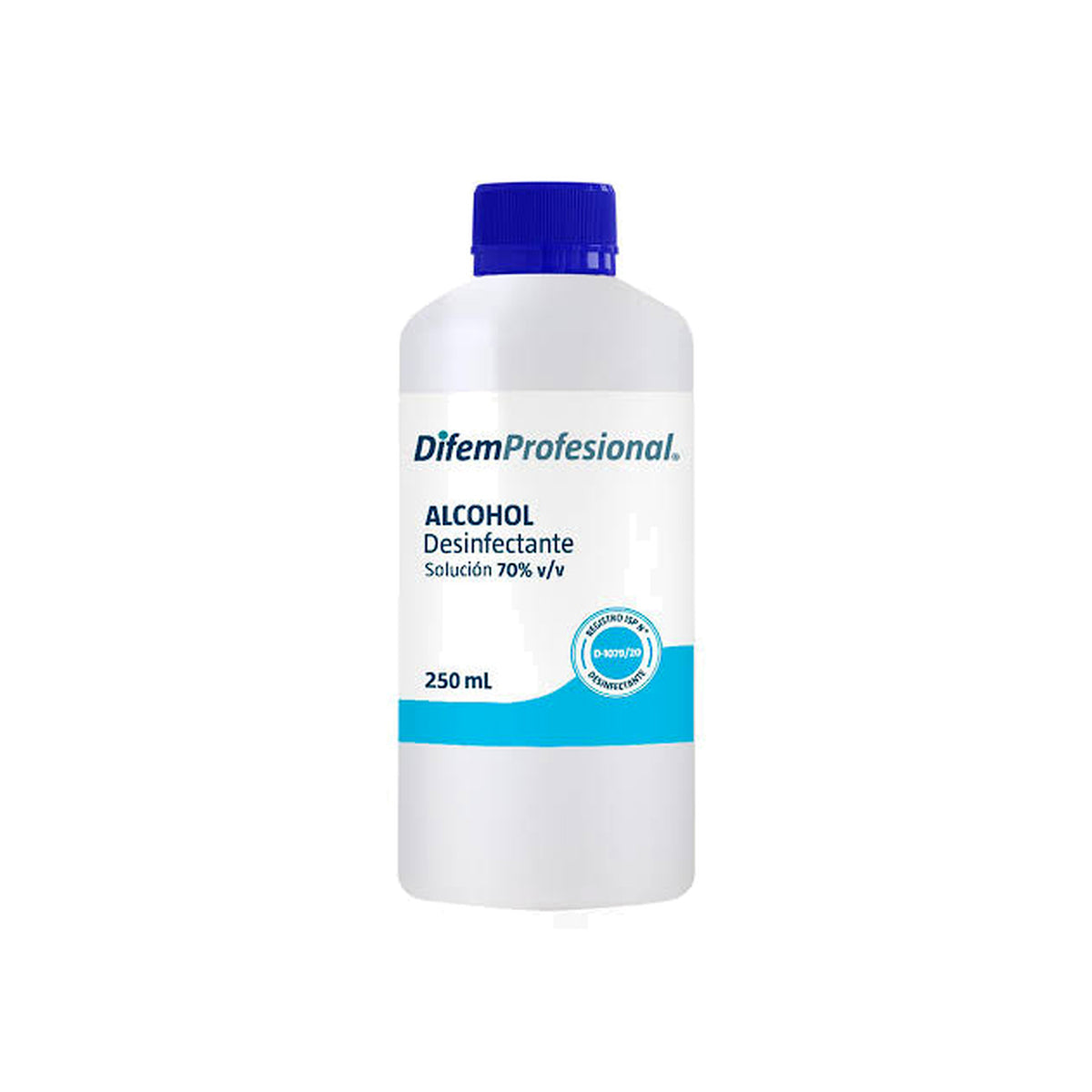 DIFEM ALCOHOL DESNATURALIZADO 70° 250 ML