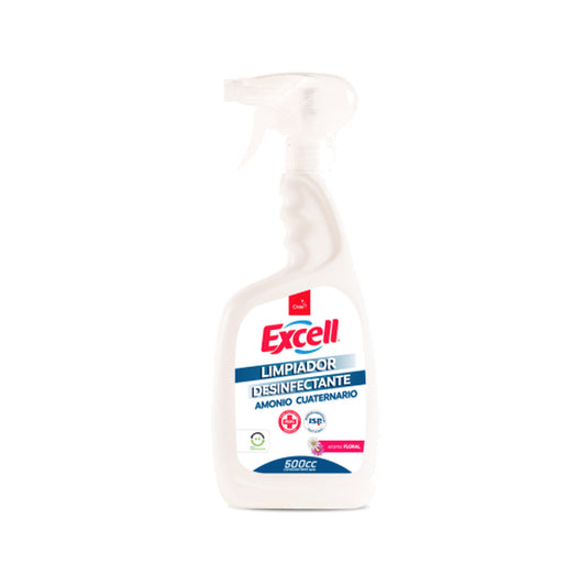 EXCELL LIMPIADOR DESINFECTANTE CON AMONIO 500ML