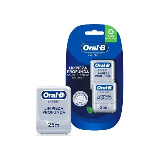 ORAL B HILO DENTAL PACK DE 2 UNID X25MTS