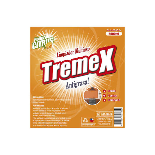 TREMEX DESENGRASANTE AROMA NARANJA 5L