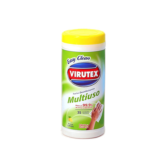 VIRUTEX EASY CLEAN TOALLAS DESINFECTANTE 35UN